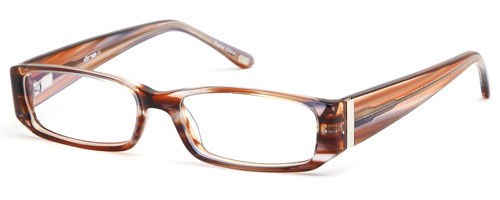 Womens Sunstoned Mirage Prescription Glasses in Brown
