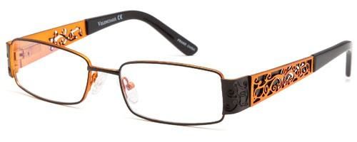 Womens Greek Designed Prescription Glasses in Black