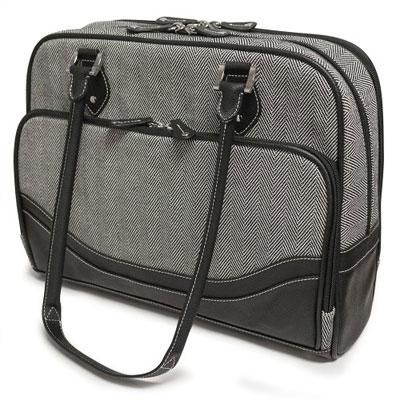 Small Herringbone Tote - 13.3""