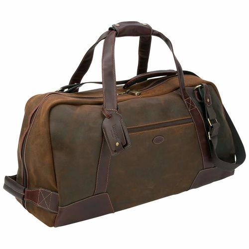 Baron&reg; Large Suede Duffle Bag