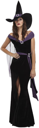 Women's Costume: Elegant Witch- Medium