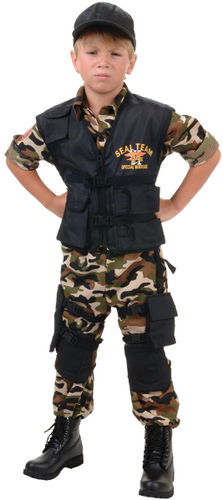 Seal Team Boy's Costume- Medium
