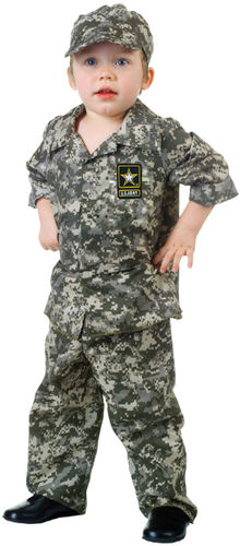 U.S. Army Camo Toddler Costume- 2T-4T