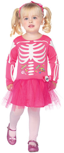 Toddler Costume: Candy Skeleton- 3T-4T
