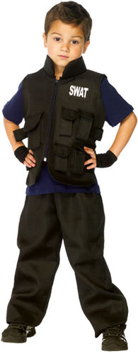 Swat Costume- Boy's Large (10-12)