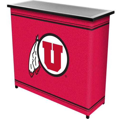 University of Utah&#8482; 2 Shelf Portable Bar w/ Case