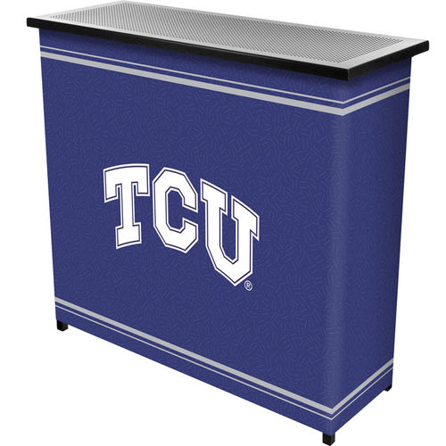 Texas Christian University&#8482; 2 Shelf Portable Bar w/ Case