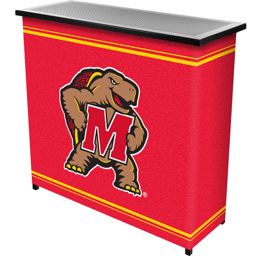 Maryland University&#8482; 2 Shelf Portable Bar w/ Case