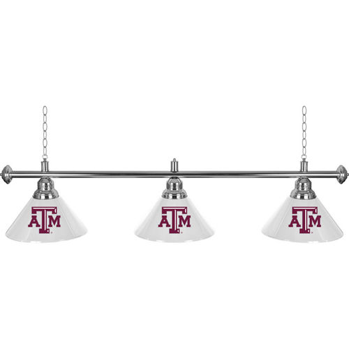 Texas A&M University? 3 Shade Billiard Lamp - 60 inches