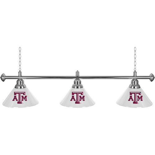 Texas A&M University? 3 Shade Billiard Lamp - 60 inches