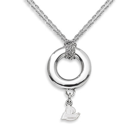 University of Louisville Cardinals Ncaa Officially Licensed Halo Necklace