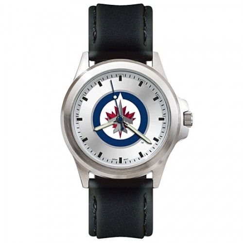 Men'S Winnipeg Jets Watch in Stainless Steel - Buckles - Tasteful