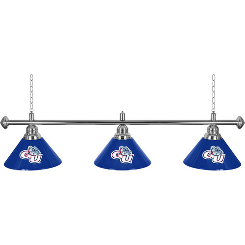 Gonzaga University? 3 Shade Billiard Lamp - 60 inches