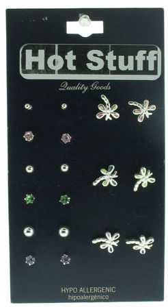 Hot Stuff"" Department Store 9 Per Card Earring Set Case Pack 120