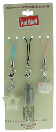 Hot Stuff"" Department Store Cell Phone Charms Case Pack 120