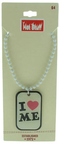 Hot Stuff"" Department Store ""DOG TAG"" Necklaces Case Pack 120