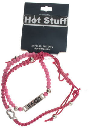 Hot Stuff"" Department Store ""LOVE"" Braided Bracelets Case Pack 120