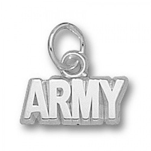 Army Charm in 14kt White Gold - Mirror Polish - Appealing