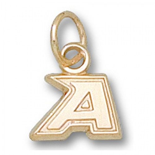 Initial a Charm - Black Knights in Gold Plated - Astonishing - Unisex Adult