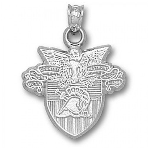 Sterling Silver Black Knights Military Pendant Seal