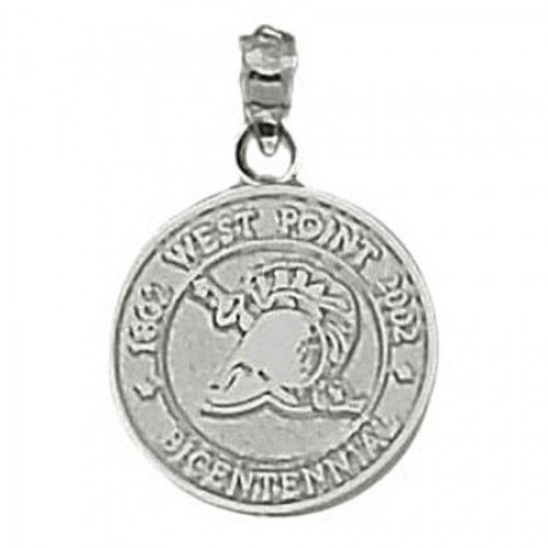 Sterling Silver Black Knights Military Pendant Bicentennial Seal