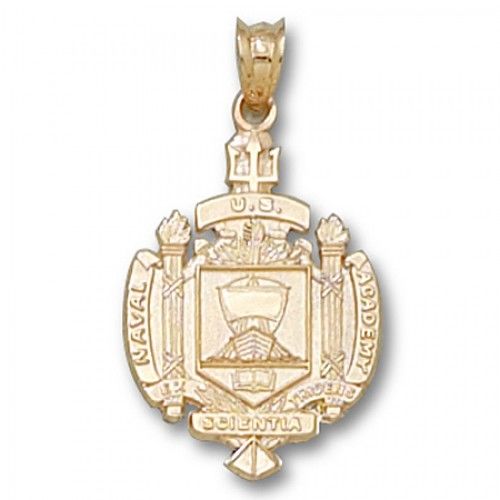 Ncaa Officially Licensed U.S. Naval Academy Midshipmen Military Pendant - Seal