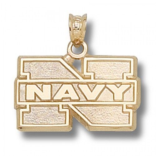 U.S. Naval Academy Midshipmen Military Pendant - ""N Navy