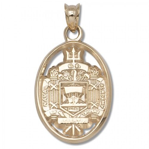 U.S. Naval Academy Midshipmen Military Pendant - Oval Seal