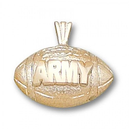 10k Yellow Gold U.S. Military Academy Military Pendant ""Army"" Football