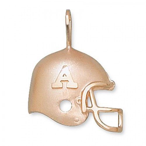 14k Yellow Gold U.S. Military Academy Military Pendant ""a"" Helmet