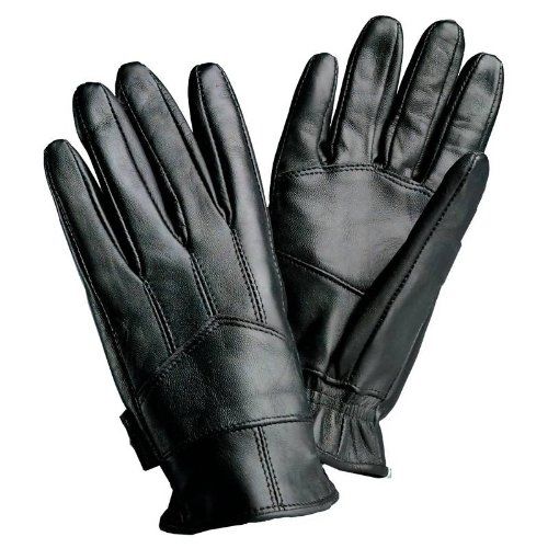 Giovanni Solid Leather Driving Gloves Size: Medium