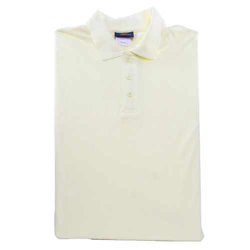 Dickies Adult Yellow Short Sleeve Uniform Polo Shirts- Size: Large