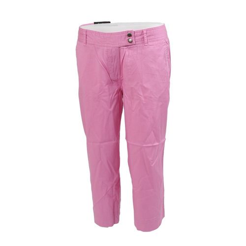 Steve & Barrys Steve And Barrys Stretch Pink Capri Pants- Size: 10