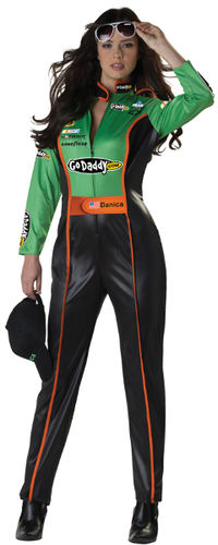 Women's Costume: Danica Patrick- Extra Large