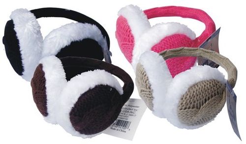 Knitted Ear Muffs Case Pack 72