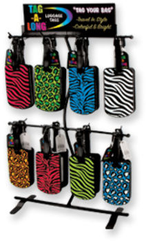 Animal Print Luggage Tags Case Pack 72