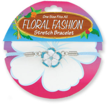 Floral Fashion Stretch Bracelet Case Pack 72