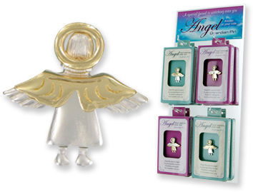 Angel That Watches Over You Guardian Pin Case Pack 24