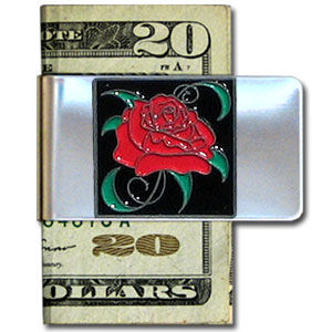 Large Money Clip - Rose