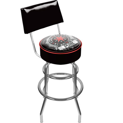 WWE CM Punk Padded Bar Stool with Back