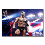 Offically Licensed WWE The Rock Canvas