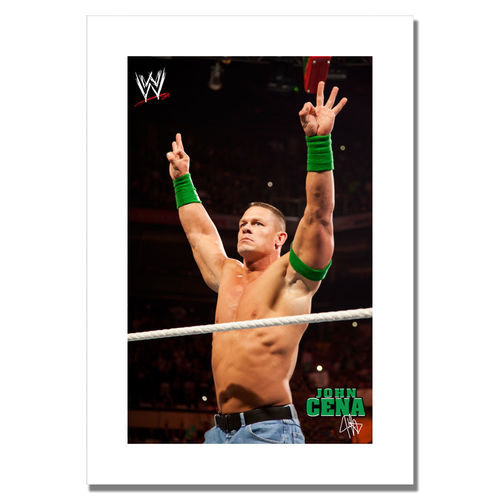 Officially Licensed WWE John Cena Print