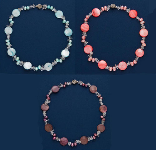 Sea Shell Necklaces- Assorted Colors Case Pack 24