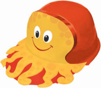 Deep Sea Fun Octopus Hat Case Pack 5
