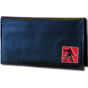 Elvis Deluxe Leather Checkbook Cover