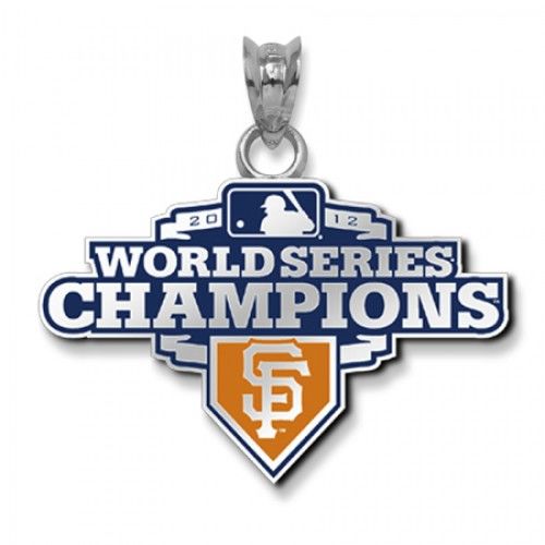 Sterling Silver 2012 Championship San Francisco Giants Charm