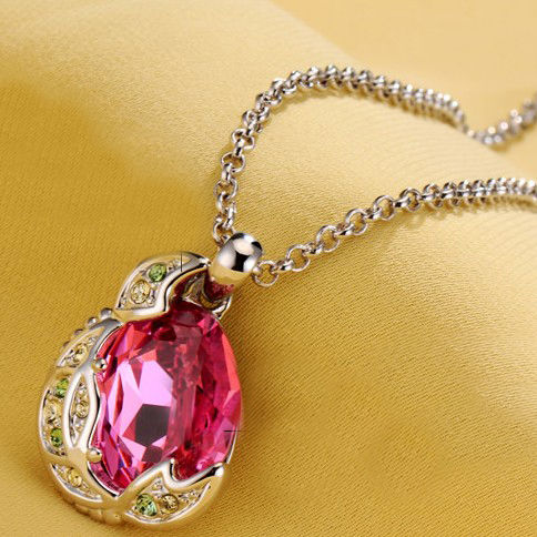 Women's Constellation Cancer Romantic Swarovski Necklace Jewelry
