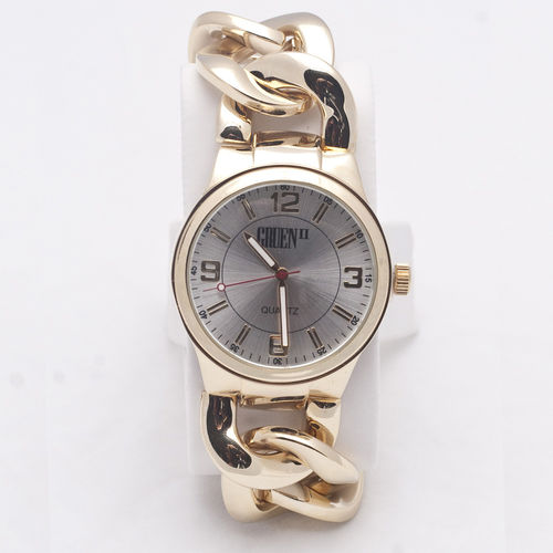 GRUEN II Gold Chain Circular Men's Watch