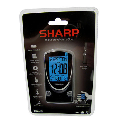 DIGITAL TRAVEL ALARM CLOCK