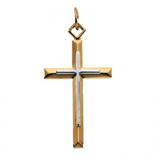 Sterling Silver Classic Crucifix Cross Pendant
